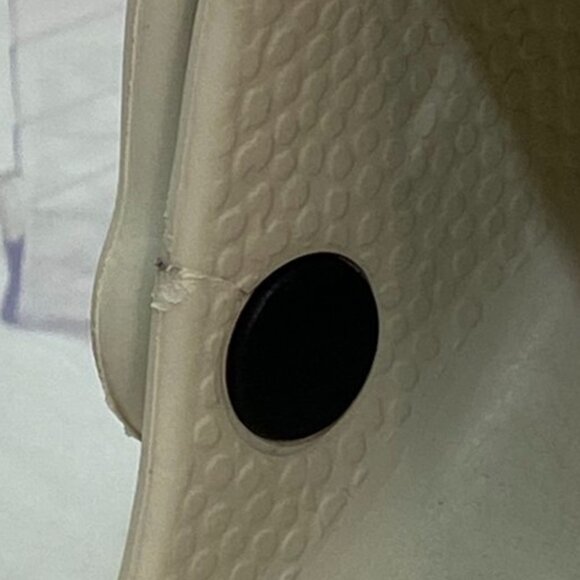 Crocs Classic Clog Kids Size 13 White Bone Slip-On Foam Sandals - Picture 8 of 9